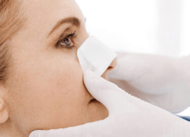 What is the Use of Plastic Tape After Nose Surgery?